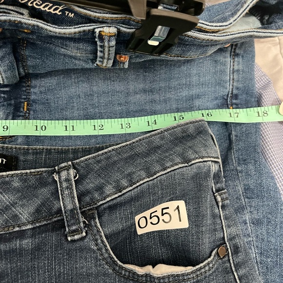 Lee classic fit size 12 dark denim 32 waist 28 length - Picture 4 of 9